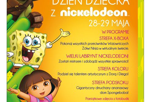 Bajkowa zabawa Nickelodeon Kids Party w Atrium Mosty