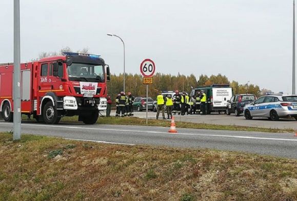 W Płocku zatrzymano transport materiałów niebezpiecznych