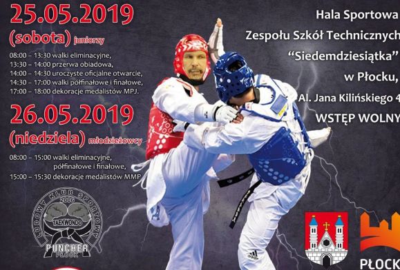 Weekend Mistrzostw Polski w taekwondo olimpijskim w Płocku