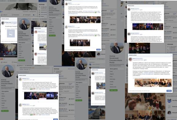 #FacebookLeaks również w Płocku. Kto prowadzi profil prezydenta?