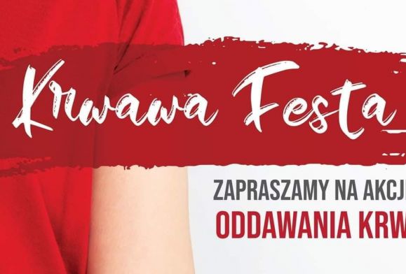Krwawa Festa w Płocku. Można oddać najcenniejszy lek