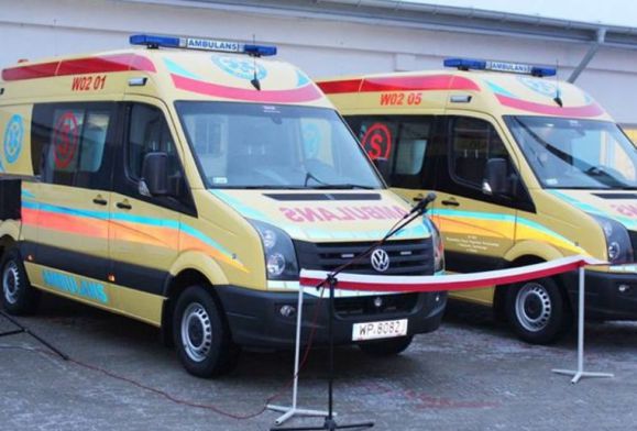 Dwa nowe ambulanse w Płocku