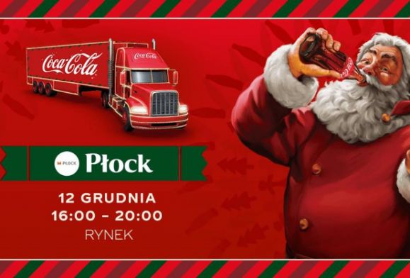 Świąteczna ciężarówka Coca-Coli odwiedzi Płock