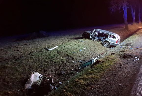 Nocny wypadek w gminie Drobin. Są wyniki badania na obecność alkoholu