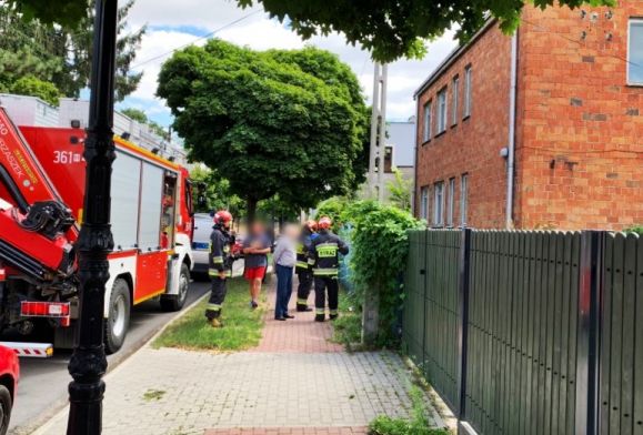 Policja i straż pożarna w centrum. Coś się stało?