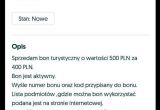 Bonów nie wolno sprzedawać!