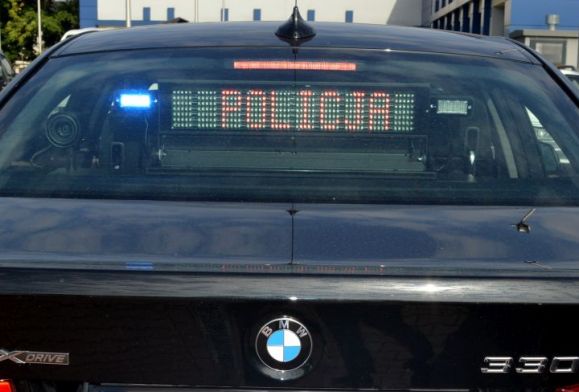 Pijany kierowca uciekał przed policją. Staranował radiowóz