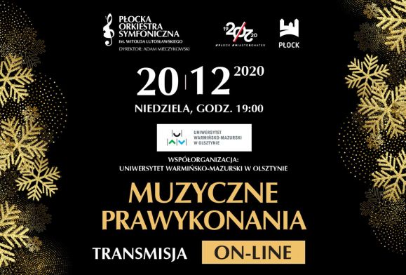Można wygrać dostęp do transmisji koncertu Płockiej Orkiestry Symfonicznej