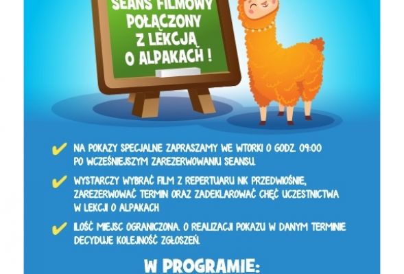 Lekcja o alpakach w NK Przedwiośnie 