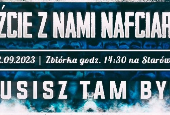 Niebiesko-biało-niebieska fala popłynie na otwarcie stadionu