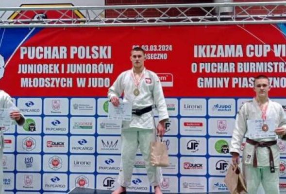 Sukces płocczanina podczas Pucharu Polski Kadetów w judo – Piaseczno 2024