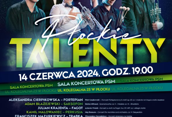 Płockie Talenty wystąpią z Płocką Orkiestrą Symfoniczną