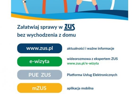 Bezpieczna wizyta w ZUS przez internet