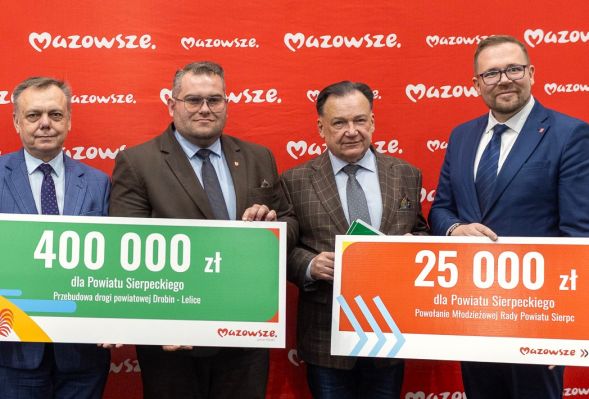 Jest wsparcie sejmiku Mazowsza dla mieszkańców. W tym roku rekordowe!
