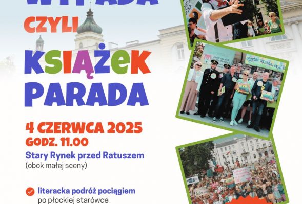 Cała Polska Czyta Dzieciom na Starym Rynku w Płocku