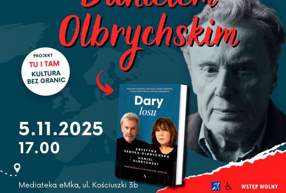 Daniel Olbrychski w Książnicy Płockiej