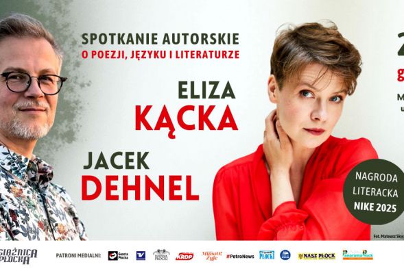 21 LISTOPADA  godz. 17.00 –  spotkanie autorskie z Elizą Kącką i Jackiem Dehnelem.