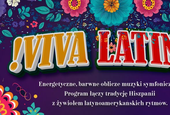 W piątkowy wieczór, 20 lutego o godzinie 19.00 Płocka Orkiestra Symfoniczna zaprasza do sali koncertowej na wydarzenie pn. „Viva Latino”.