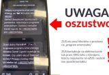 ZUS ostrzega przed oszustami