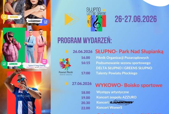 Zaproszenie na Słupno-Letnie Granie 2026
