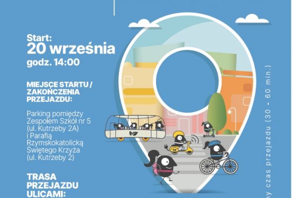 Zapraszamy na wspólny niedzielny przejazd rowerowy 
